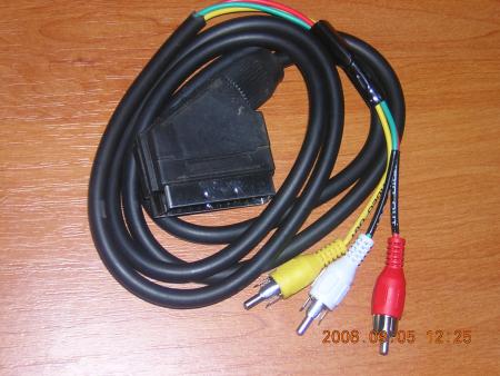 cable peritel/3rca et 4 rca